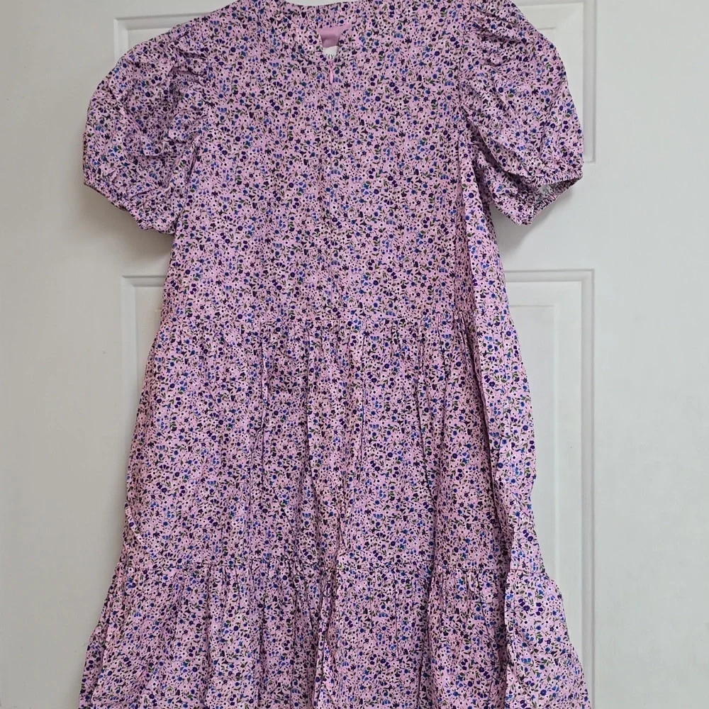 Tuckernuck Hyacinth House Lilac Floral Zip Front Ellie Mini Dress